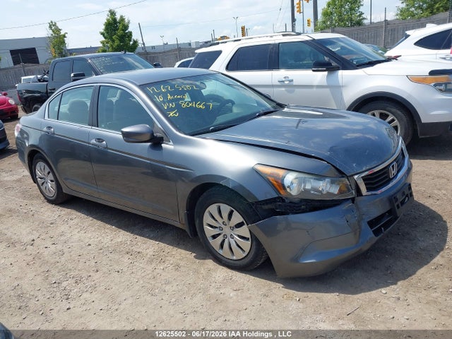 12625502 :رقم المزاد ، 1HGCP2F35AA804667 vin ، 2010 Honda Accord Lx مزاد بيع