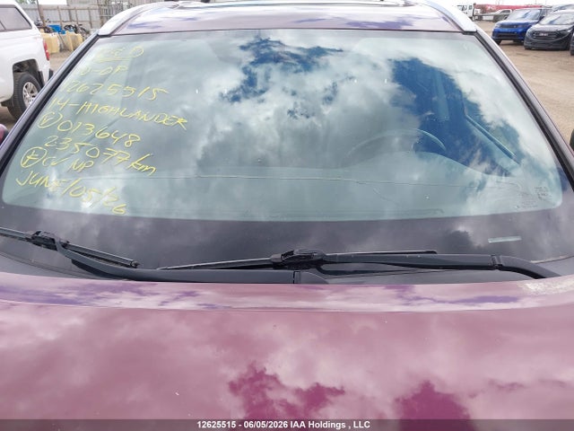 5TDJKRFHXES013648 Toyota Highlander Xle
