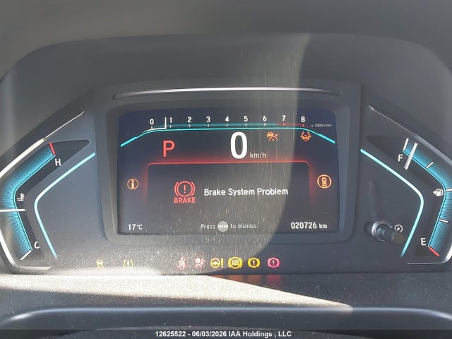 2024 Honda Odyssey Ex-l მანქანა იყიდება აუქციონზე, vin: 5FNRL6H6XRB504399, აუქციონის ნომერი: 12625522