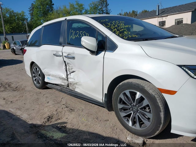 2024 Honda Odyssey Ex-l მანქანა იყიდება აუქციონზე, vin: 5FNRL6H6XRB504399, აუქციონის ნომერი: 12625522