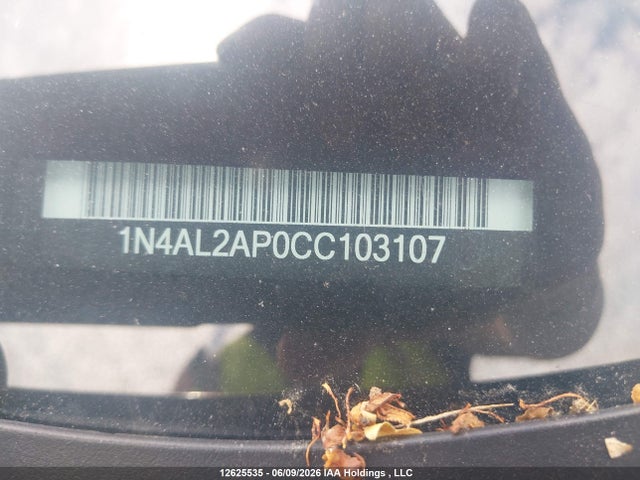 Продажа на аукционе авто 2012 Nissan Altima 2.5 S, vin: 1N4AL2AP0CC103107, номер лота: 12625535