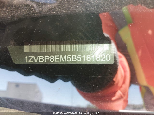 Продажа на аукционе авто 2011 Ford Mustang, vin: 1ZVBP8EM5B5161820, номер лота: 12625554