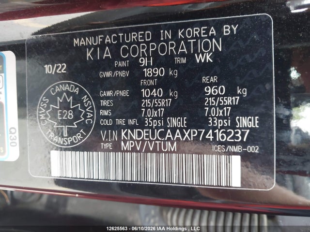 KIA SELTOS EX 2023 KNDEUCAAXP7416237 Image 19