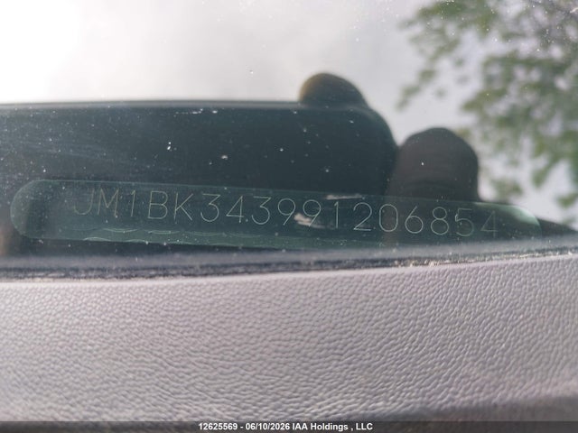 Aukcja sprzedaży 2009 Mazda Mazda3 Gs/gt, vin: JM1BK343991206854, numer aukcji: 12625569
