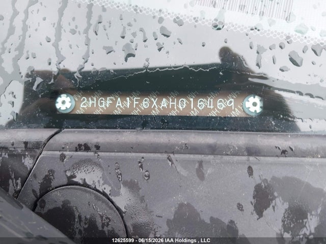 2010 Honda Civic Sport მანქანა იყიდება აუქციონზე, vin: 2HGFA1F6XAH016469, აუქციონის ნომერი: 12625599