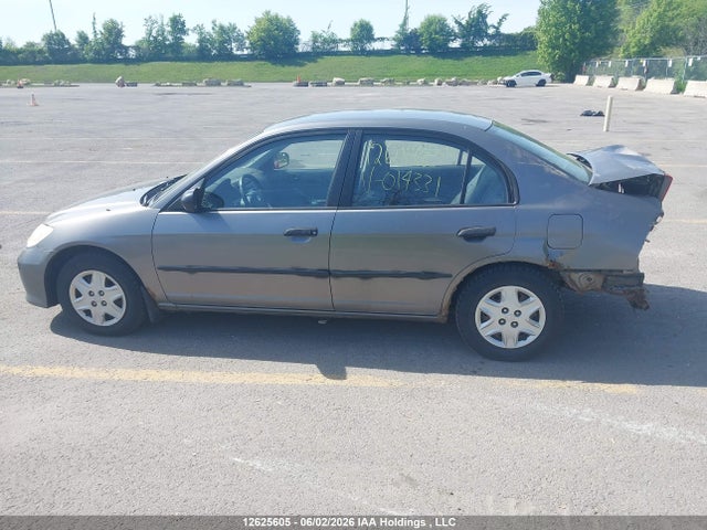 2005 Honda Civic Se მანქანა იყიდება აუქციონზე, vin: 2HGES16395H014331, აუქციონის ნომერი: 12625605