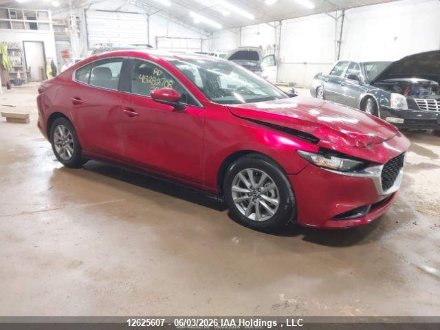12625607 :رقم المزاد ، JM1BPACM8S1793196 vin ، 2025 Mazda 3 Preferred مزاد بيع