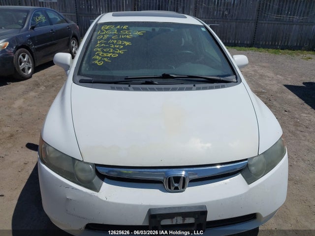 Aukcja sprzedaży 2008 Honda Civic Lx, vin: 2HGFA16548H119274, numer aukcji: 12625626