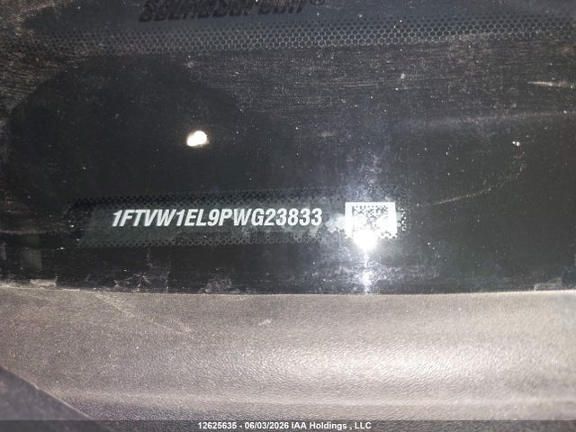 12625635 :رقم المزاد ، 1FTVW1EL9PWG23833 vin ، 2023 Ford F150 Lightning Pro/lightning Xlt/lightning Lariat مزاد بيع