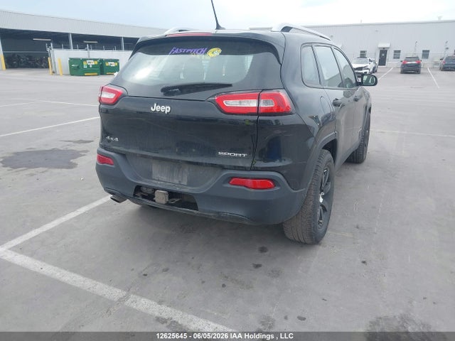 2016 Jeep Cherokee Sport მანქანა იყიდება აუქციონზე, vin: 1C4PJMAB7GW124728, აუქციონის ნომერი: 12625645