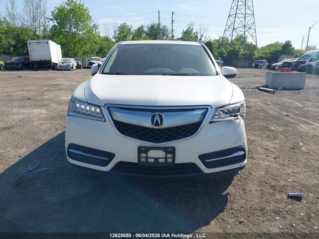 12625650 :رقم المزاد ، 5FRYD4H40GB507965 vin ، 2016 Acura Mdx Navigation Package مزاد بيع