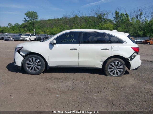 12625650 :رقم المزاد ، 5FRYD4H40GB507965 vin ، 2016 Acura Mdx Navigation Package مزاد بيع