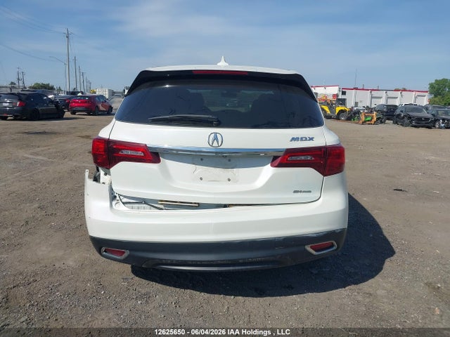 12625650 :رقم المزاد ، 5FRYD4H40GB507965 vin ، 2016 Acura Mdx Navigation Package مزاد بيع