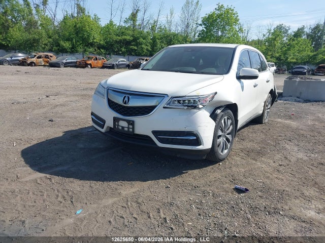 12625650 :رقم المزاد ، 5FRYD4H40GB507965 vin ، 2016 Acura Mdx Navigation Package مزاد بيع