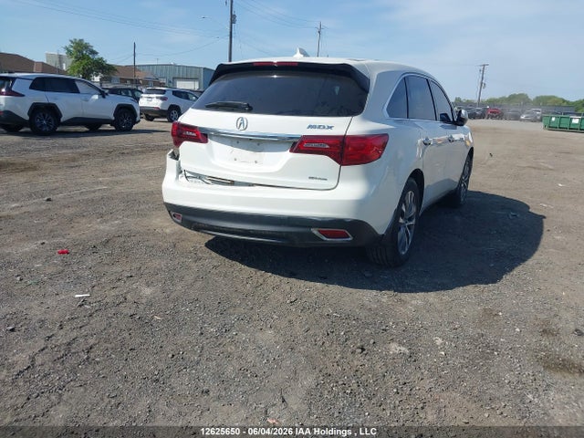 12625650 :رقم المزاد ، 5FRYD4H40GB507965 vin ، 2016 Acura Mdx Navigation Package مزاد بيع
