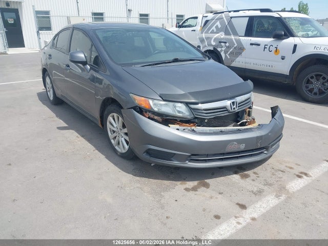 2012 Honda Civic Ex მანქანა იყიდება აუქციონზე, vin: 2HGFB2F57CH115120, აუქციონის ნომერი: 12625656
