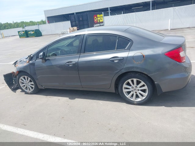 2012 Honda Civic Ex მანქანა იყიდება აუქციონზე, vin: 2HGFB2F57CH115120, აუქციონის ნომერი: 12625656