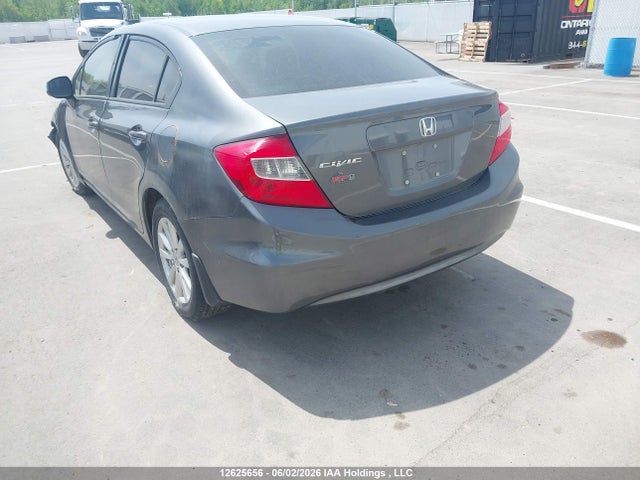 2012 Honda Civic Ex მანქანა იყიდება აუქციონზე, vin: 2HGFB2F57CH115120, აუქციონის ნომერი: 12625656