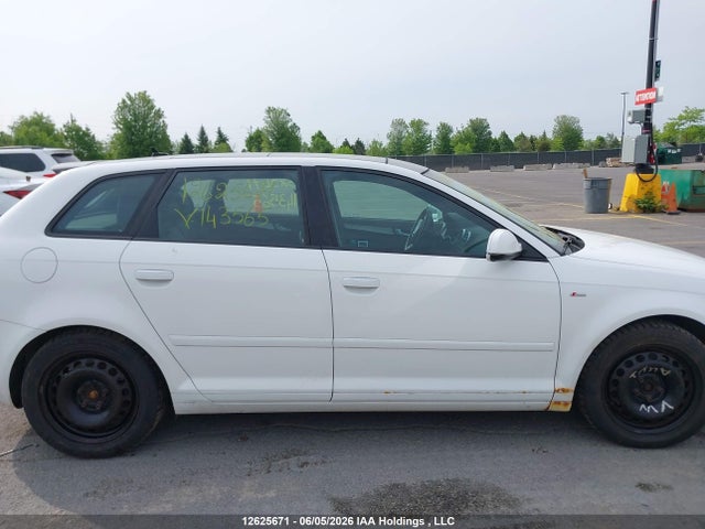 2012 Audi A3 Premium Plus მანქანა იყიდება აუქციონზე, vin: WAUMFCFM5CA143565, აუქციონის ნომერი: 12625671