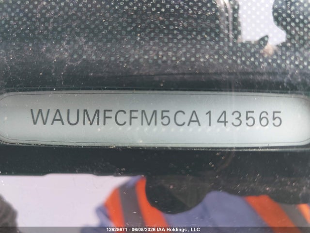 2012 Audi A3 Premium Plus მანქანა იყიდება აუქციონზე, vin: WAUMFCFM5CA143565, აუქციონის ნომერი: 12625671