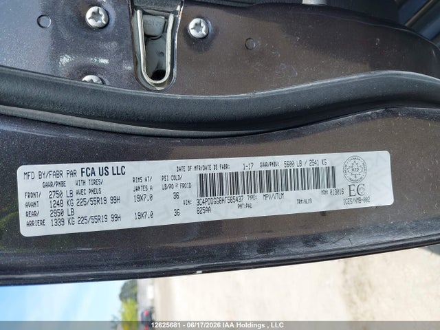 Dodge Journey Crossroad 2017 3C4PDDGG8HT585437 Image 9