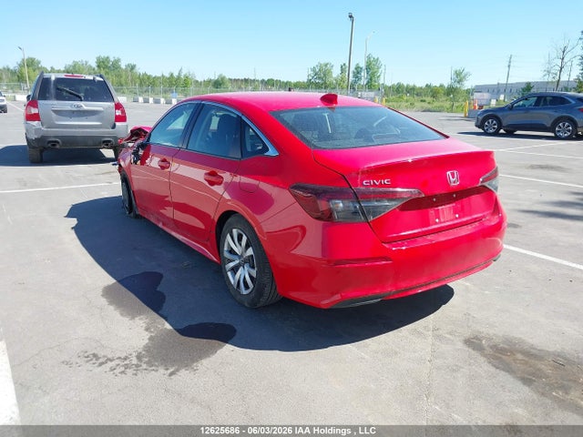 Honda Civic Lx 2025 2HGFE2F29SH105667 Image 3
