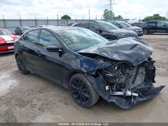 2016 Dodge Dart Gt Sport მანქანა იყიდება აუქციონზე, vin: 1C3CDFGB1GD816640, აუქციონის ნომერი: 12625696