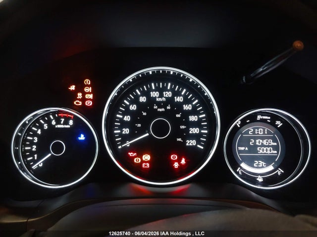 12625740 :رقم المزاد ، 3CZRU5G50GM102023 vin ، 2016 Honda Hr-v Ex مزاد بيع