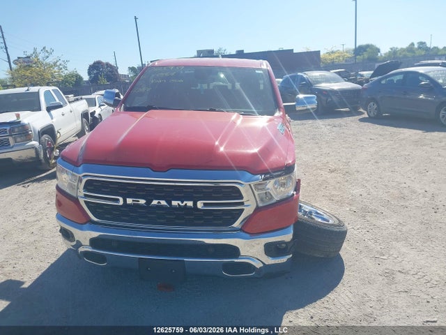 Aukcja sprzedaży 2022 Ram 1500 Big Horn/lone Star, vin: 1C6SRFBT8NN115567, numer aukcji: 12625759