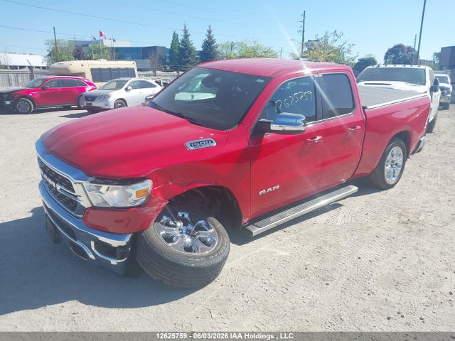 Aukcja sprzedaży 2022 Ram 1500 Big Horn/lone Star, vin: 1C6SRFBT8NN115567, numer aukcji: 12625759
