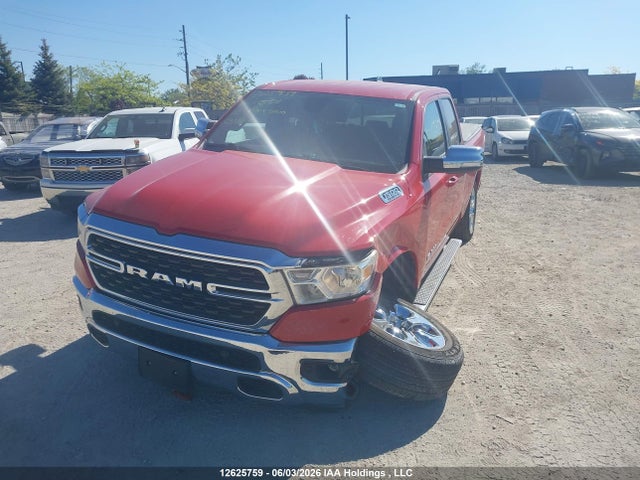 Aukcja sprzedaży 2022 Ram 1500 Big Horn/lone Star, vin: 1C6SRFBT8NN115567, numer aukcji: 12625759