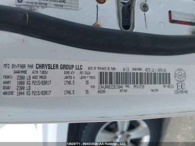 Продаж на аукціоні авто 2014 Jeep Patriot Sport/north, vin: 1C4NJRAB1ED513040, номер лоту: 12625771