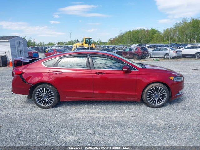 12625777 :رقم المزاد ، 3FA6P0D91HR225219 vin ، 2017 Ford Fusion Titanium مزاد بيع