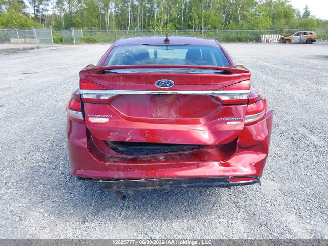 12625777 :رقم المزاد ، 3FA6P0D91HR225219 vin ، 2017 Ford Fusion Titanium مزاد بيع