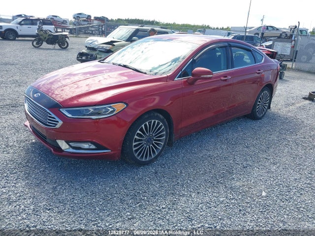 12625777 :رقم المزاد ، 3FA6P0D91HR225219 vin ، 2017 Ford Fusion Titanium مزاد بيع