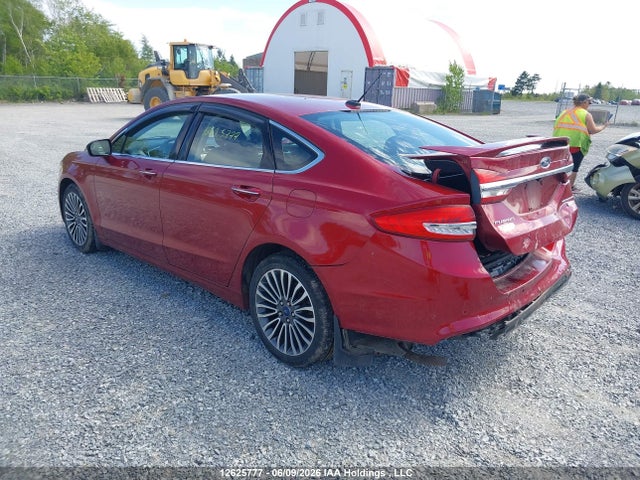 12625777 :رقم المزاد ، 3FA6P0D91HR225219 vin ، 2017 Ford Fusion Titanium مزاد بيع