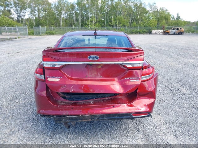 12625777 :رقم المزاد ، 3FA6P0D91HR225219 vin ، 2017 Ford Fusion Titanium مزاد بيع