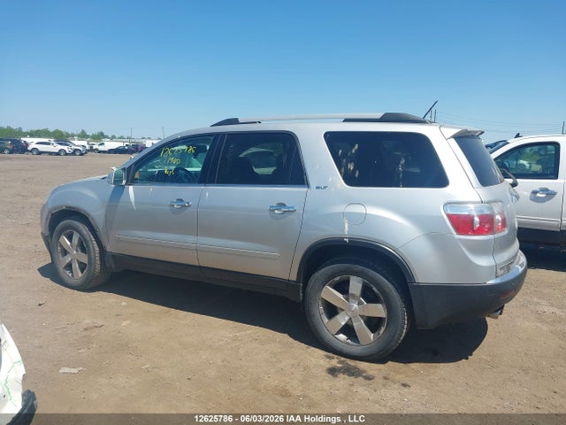 12625786 :رقم المزاد ، 1GKLVMED3AJ138150 vin ، 2010 Gmc Acadia Slt-1 مزاد بيع