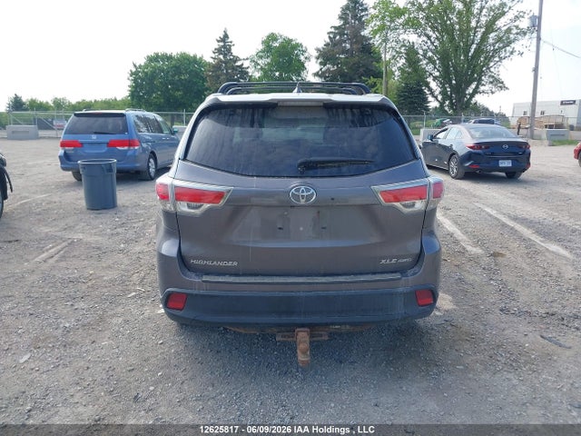 Toyota Highlander Xle 2014 5TDJKRFH9ES042980 Image 16
