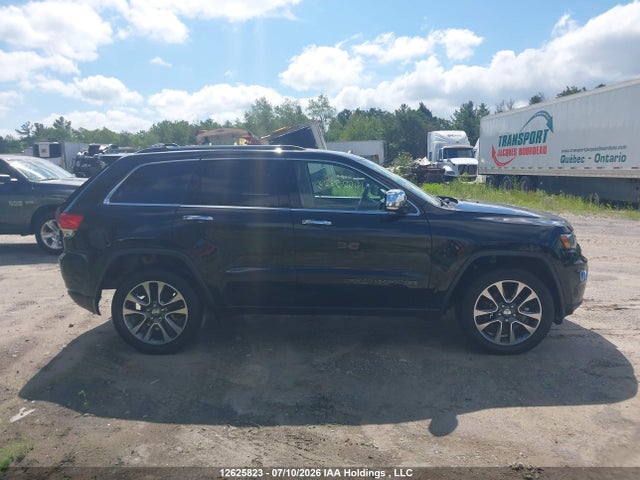 12625823 :رقم المزاد ، 1C4RJFBG4JC510420 vin ، 2018 Jeep Grand Cherokee Limited مزاد بيع