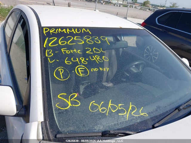 Продаж на аукціоні авто 2013 Kia Forte 2.0l Ex, vin: KNAFU4A27D5648480, номер лоту: 12625839
