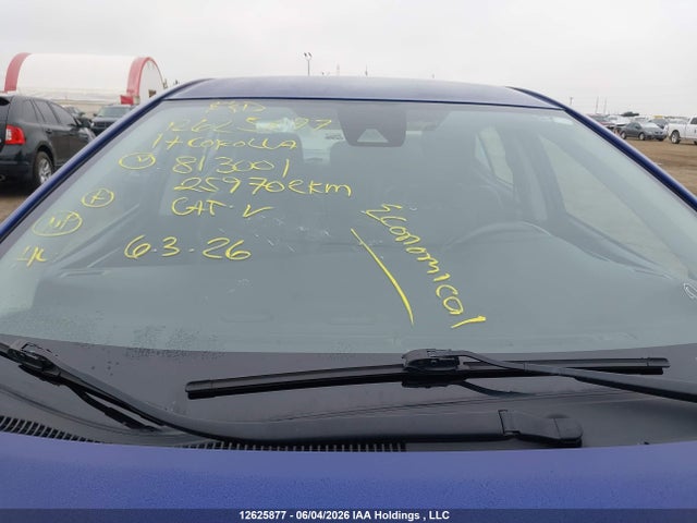 12625877 :رقم المزاد ، 2T1BURHE7HC813001 vin ، 2017 Toyota Corolla مزاد بيع