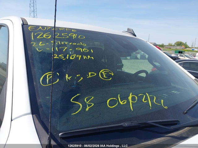 2026 Chevrolet Silverado K1500 Lt მანქანა იყიდება აუქციონზე, vin: 2GCUKDED8T1117901, აუქციონის ნომერი: 12625910