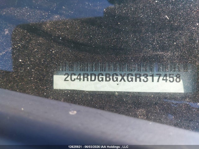 Dodge Grand Caravan 2016 2C4RDGBGXGR317458 Image 19