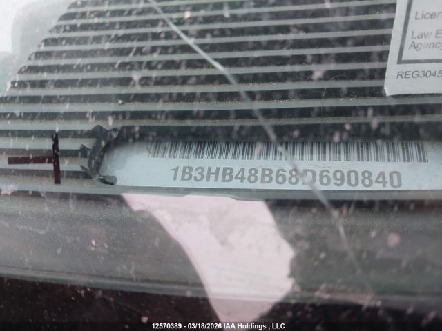 Aukcja sprzedaży 2008 Dodge Caliber Sxt, vin: 1B3HB48B68D690840, numer aukcji: 12570389