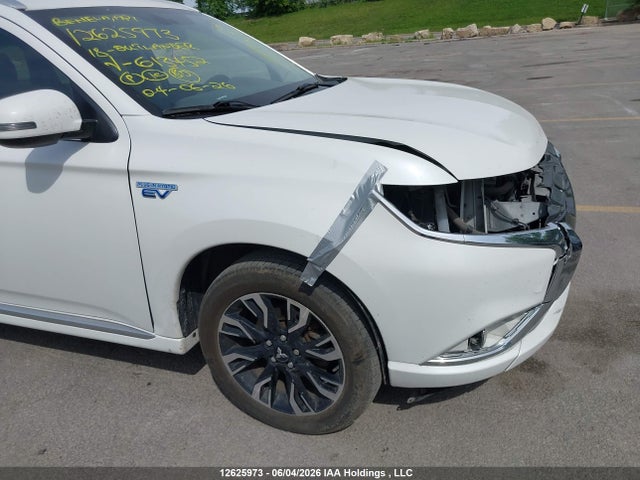 12625973 :رقم المزاد ، JA4J24A59JZ613452 vin ، 2018 Mitsubishi Outlander Phev Gt/se مزاد بيع