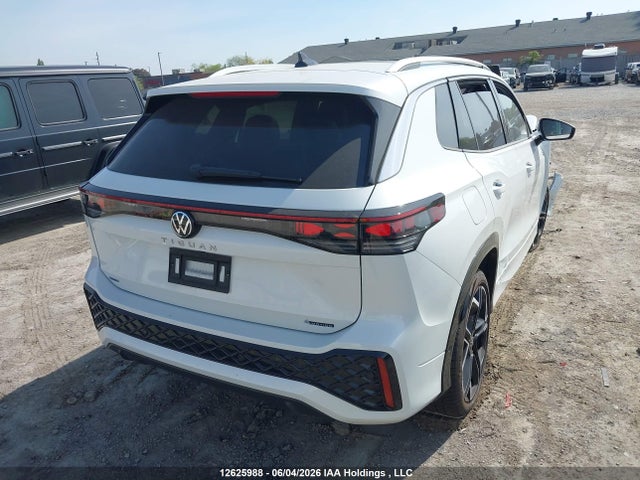 Aukcja sprzedaży 2026 Volkswagen Tiguan Sel R-line Turbo, vin: 3VVUW7RM1TM079583, numer aukcji: 12625988