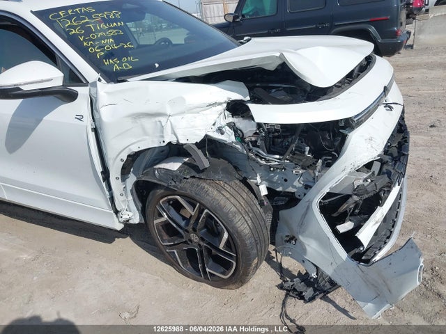 Aukcja sprzedaży 2026 Volkswagen Tiguan Sel R-line Turbo, vin: 3VVUW7RM1TM079583, numer aukcji: 12625988