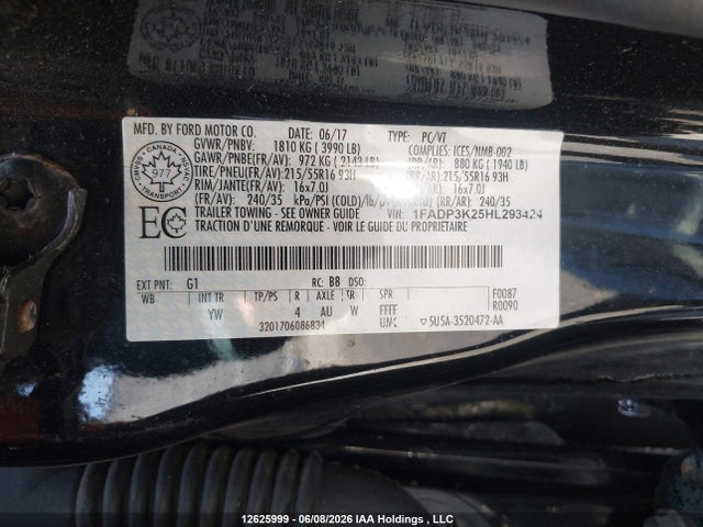 Ford Focus 2017 1FADP3K25HL293424 Image 9