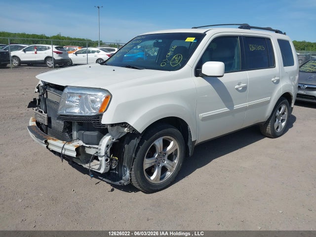 2015 Honda Pilot Exl მანქანა იყიდება აუქციონზე, vin: 5FNYF4H69FB504512, აუქციონის ნომერი: 12626022